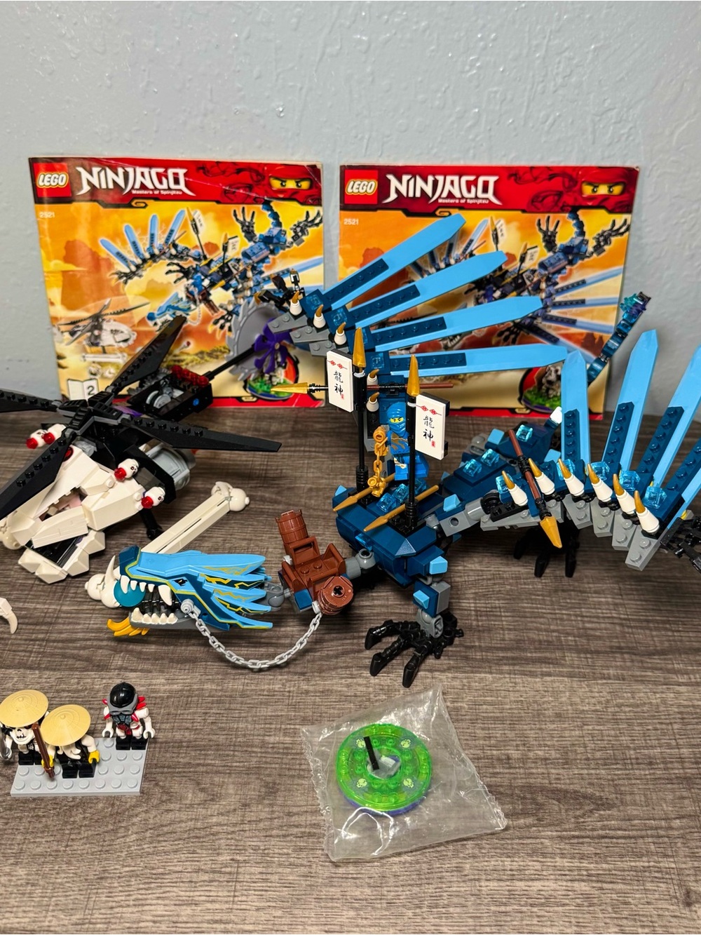 LEGO NINJAGO: Lightning Dragon Battle (2521) | 99% Complete No Box